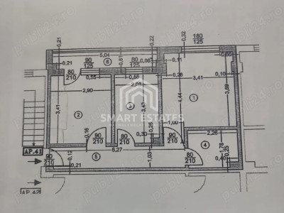 Apartament 2 camere, mobilat si utilat | Drumul Binelui | Loc de parcare inclus