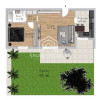 Bloc Butique Ap2 Camere Parter cu gradina Comision ZERO thumb 3