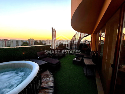 3 Camere-Penthouse-Berceni-Piata Sudului-298 Mp-2019-Utilat-Mobilat