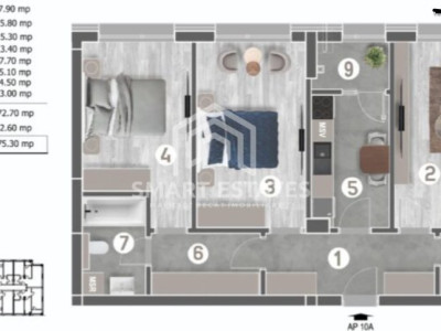 Metalurgiei - Apartament 3 camere - direct dezvoltator - comision 0