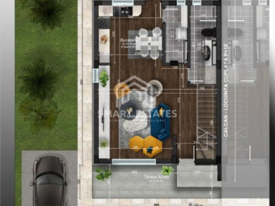 Comision 0- Casa la calcan Berceni – Direct dezvoltator - Canalizare