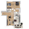 Mutare Imediată - Apartament 3 Camere 102 mp - Metalurgiei thumb 3