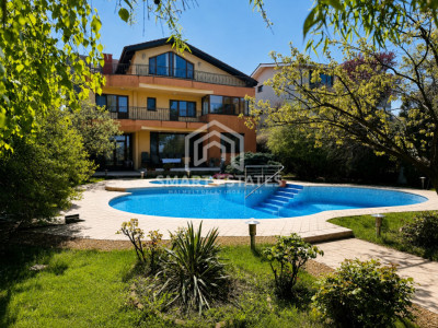 Vilă premium pe lac | Piscină & ponton privat | 2400mp teren