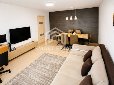 Apartament 2 camere mobilat utilat/ curte