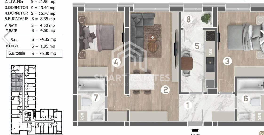 Apartamente de vanzare Bucuresti Metalurgiei 2