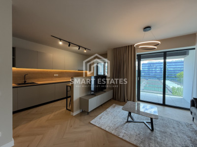 Apartament prima inchiriere - complex premium -parcare - metrou Pipera