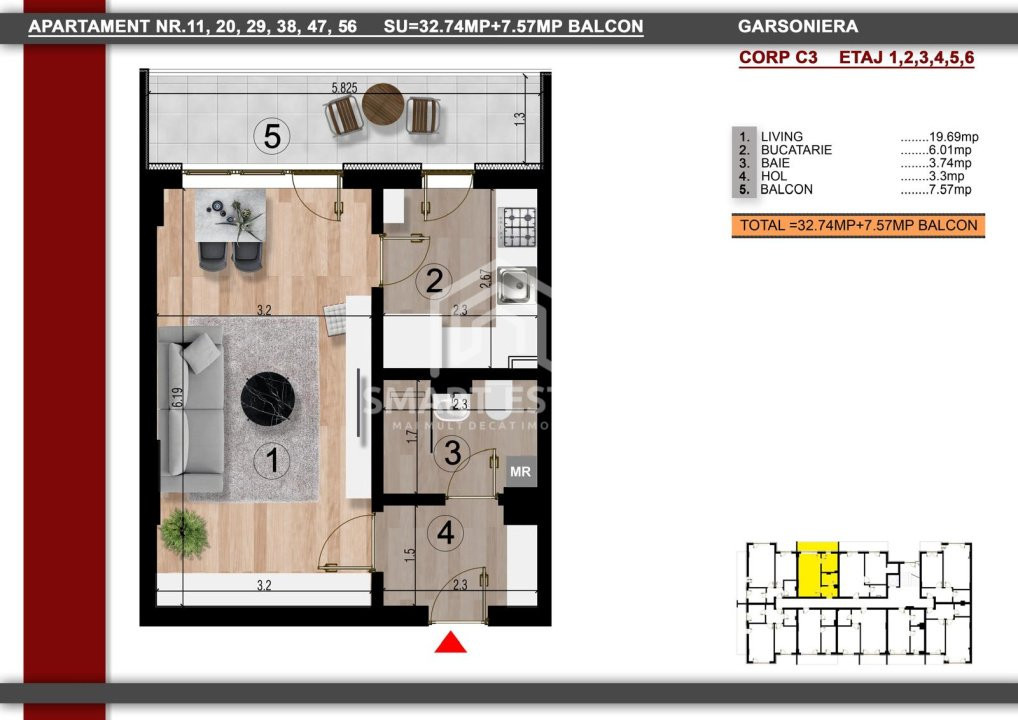Apartamente de vanzare Popesti-Leordeni 2
