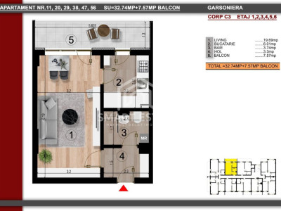 Apartamente de vanzare Popesti-Leordeni imagine mica 2