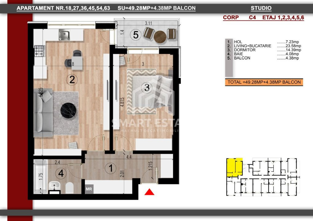 Apartamente de vanzare Popesti-Leordeni 2