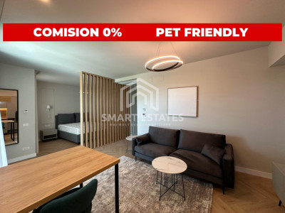 STUDIO - mobilat utilat - pet friendly - COMISION 0 - Metrou Pipera 