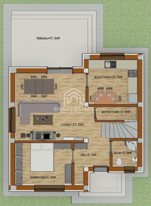 Case de vanzare Bragadiru Exterior Nord 3