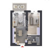 OBOR METROU- STUDIO DUBLU COMPLEX PRIVAT PISCINA, PARC  thumb 1