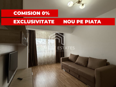 Apartament decomandat 2 camere complet mobilat centrala proprie